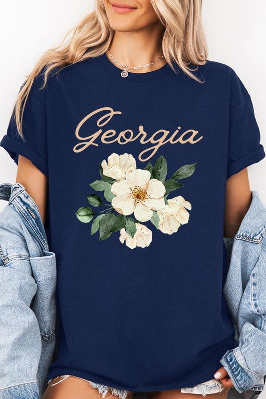 Georgia Graphic Heavy Cotton Tee