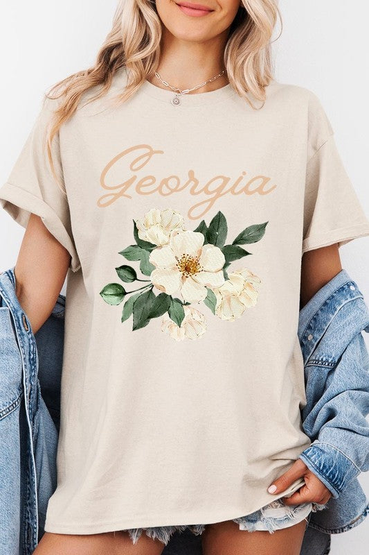 Georgia Graphic Heavy Cotton Tee