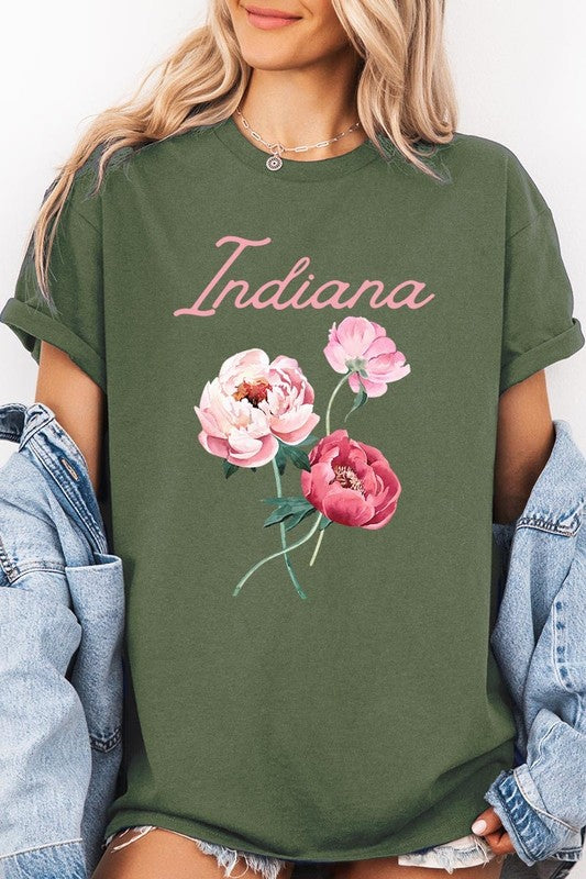 Indiana Graphic Heavy Cotton Tee