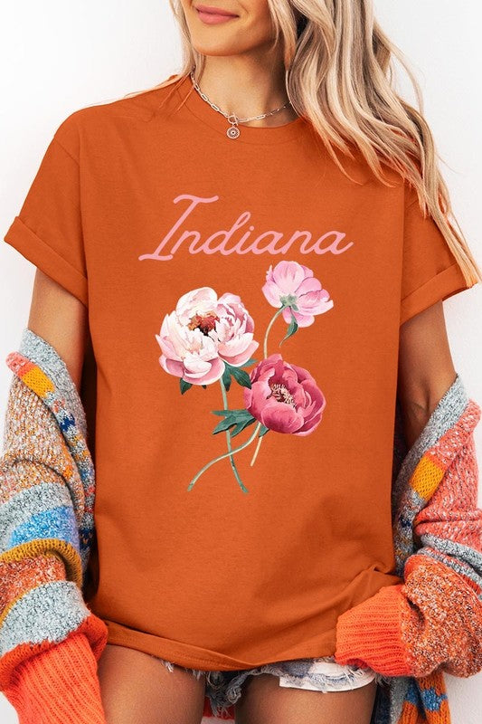 Indiana Graphic Heavy Cotton Tee