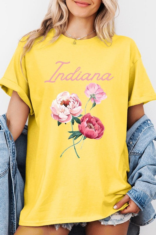 Indiana Graphic Heavy Cotton Tee