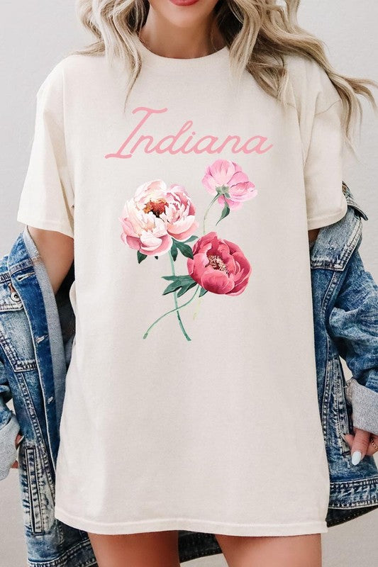 Indiana Graphic Heavy Cotton Tee