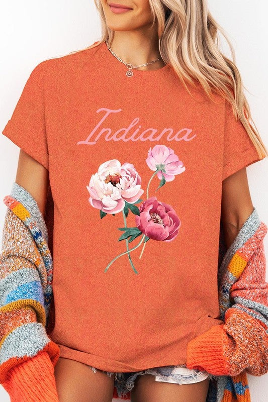 Indiana Graphic Heavy Cotton Tee