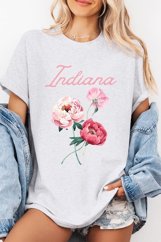 Indiana Graphic Heavy Cotton Tee