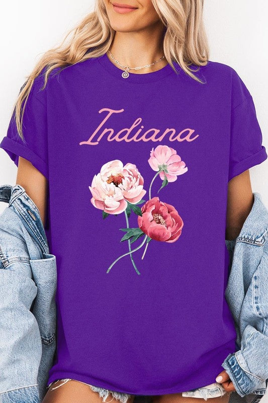 Indiana Graphic Heavy Cotton Tee