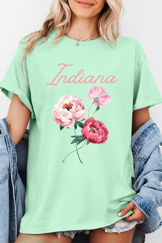 Indiana Graphic Heavy Cotton Tee