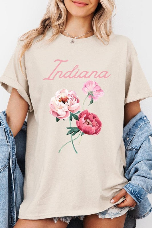 Indiana Graphic Heavy Cotton Tee