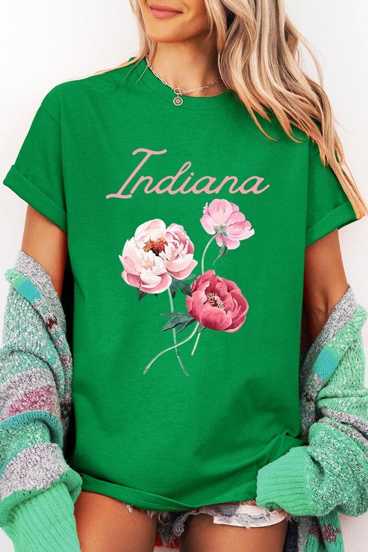 Indiana Graphic Heavy Cotton Tee