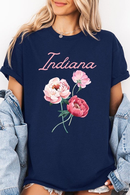 Indiana Graphic Heavy Cotton Tee