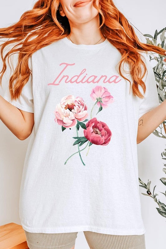 Indiana Graphic Heavy Cotton Tee