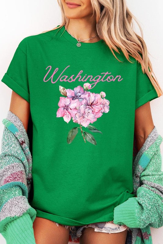 Washington Graphic Heavy Cotton Tee