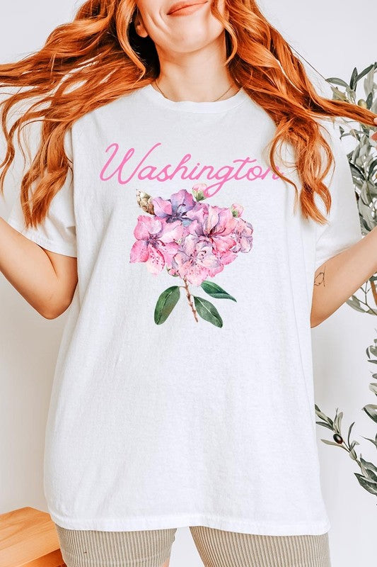 Washington Graphic Heavy Cotton Tee