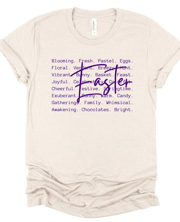 Easter Words | Graphic Tee