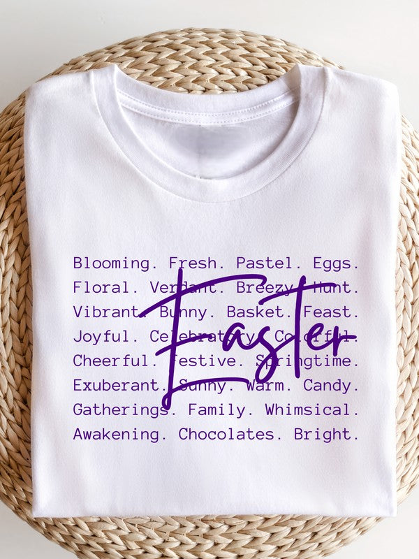 Easter Words | Graphic Tee