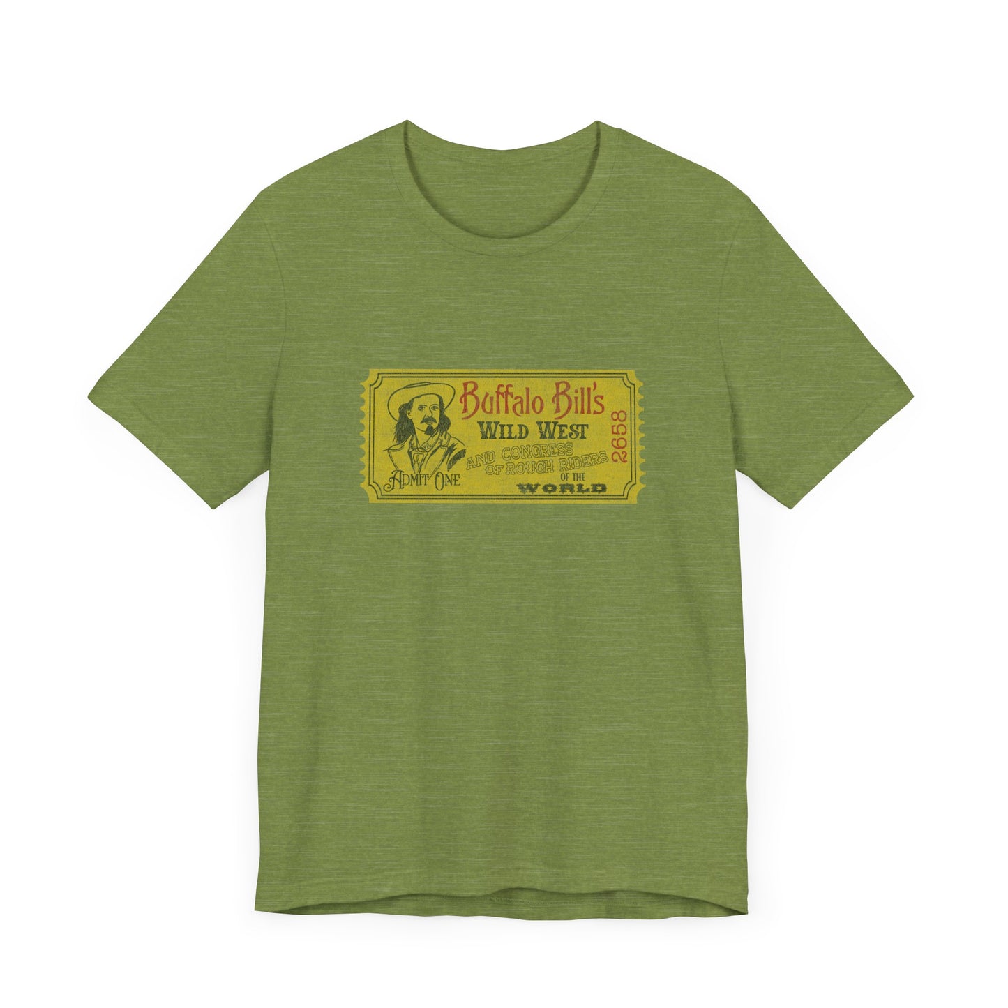 Buffalo Bill Ticket | Graphic Tees