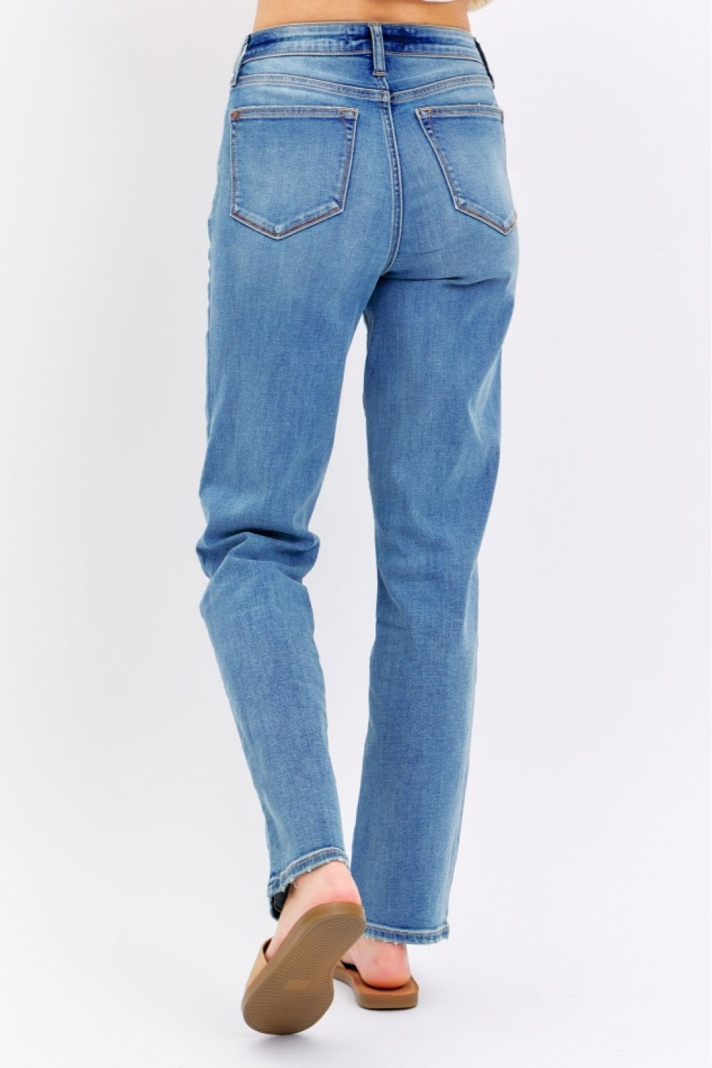 Judy Blue Full Size High Waist Straight | Jeans