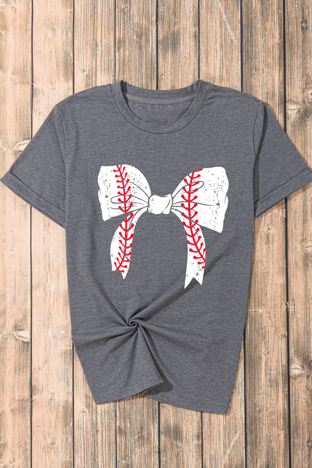 Baseball/Softball Bowknot | Graphic Tee