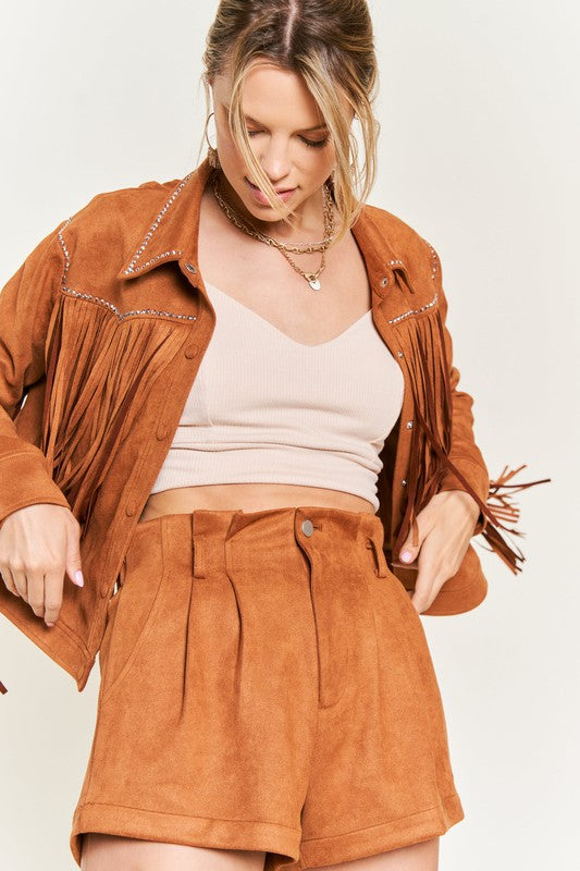 Fringe Studded | Jacket