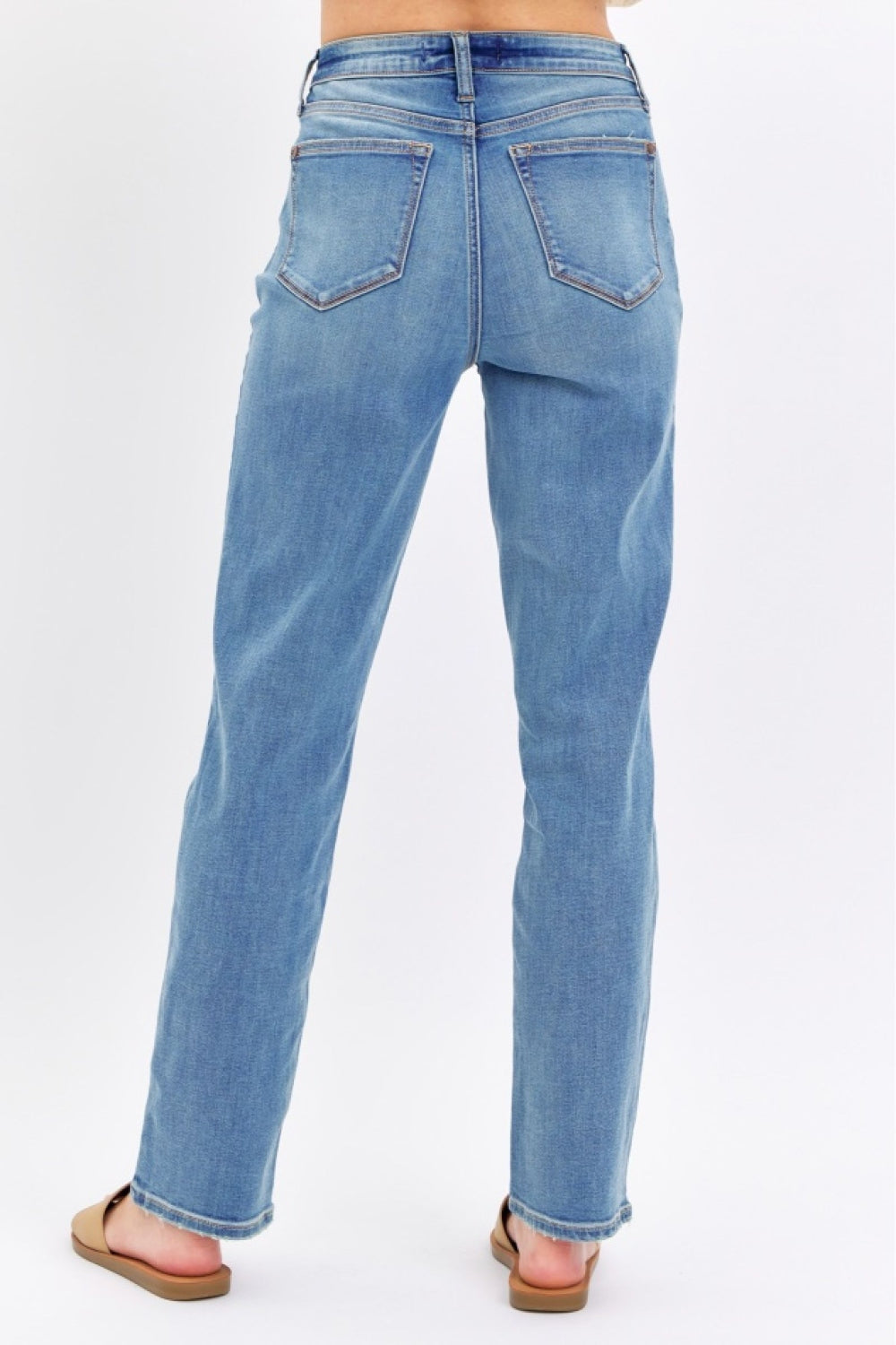 Judy Blue Full Size High Waist Straight | Jeans