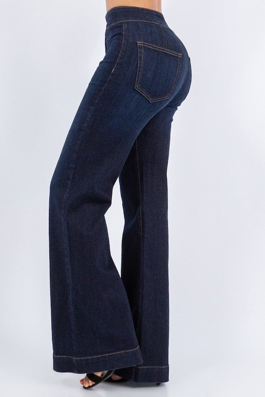 Harley Wide Leg Jean - Inseam 32