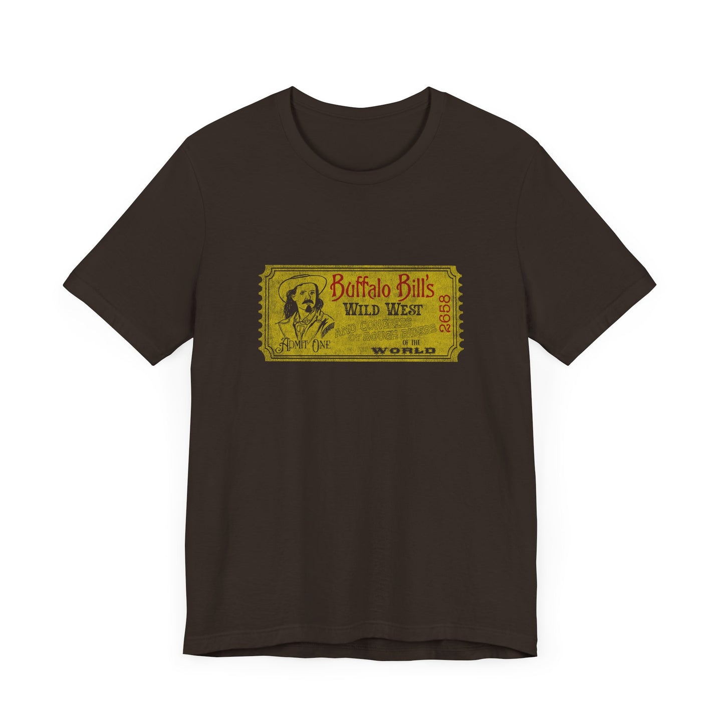 Buffalo Bill Ticket | Graphic Tees