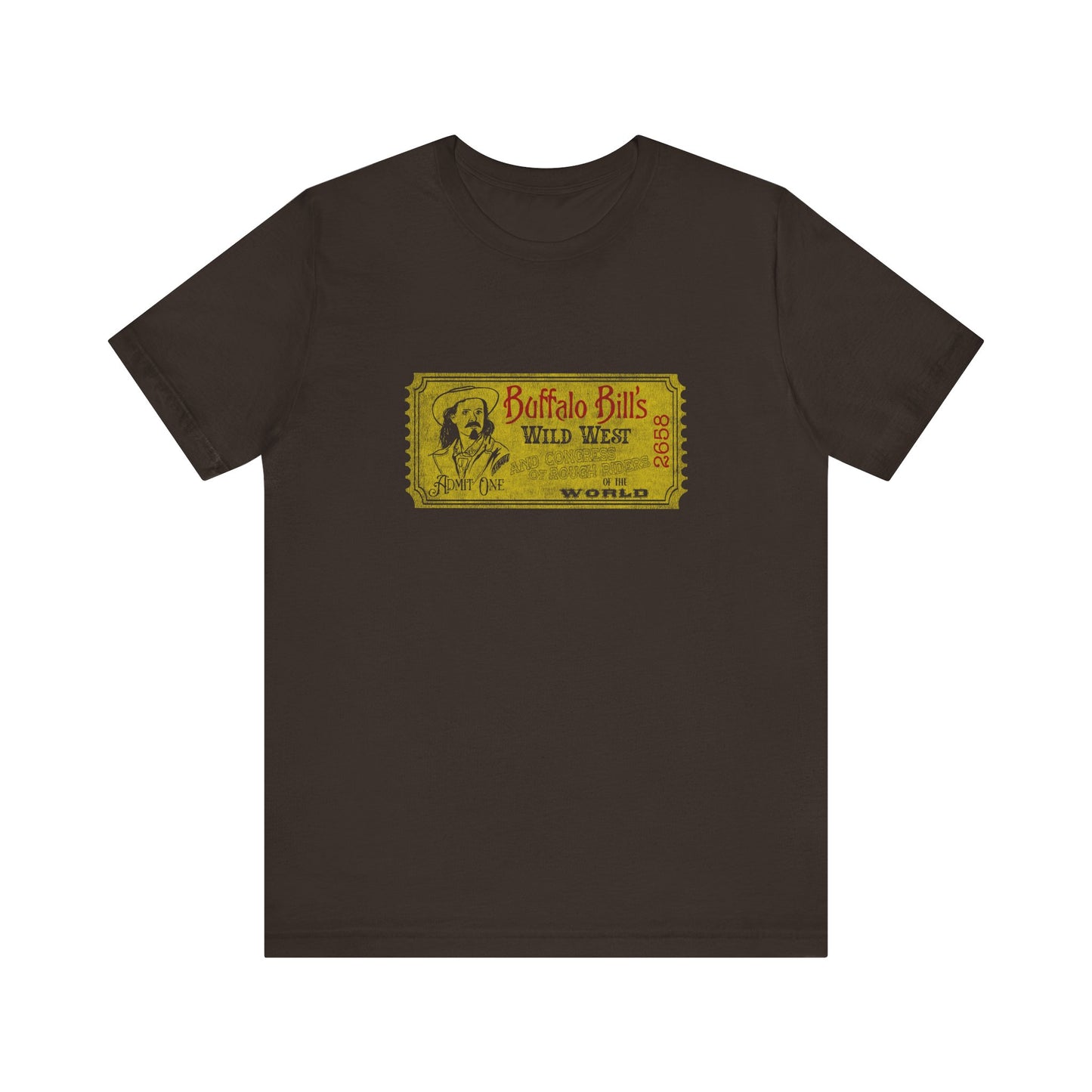Buffalo Bill Ticket | Graphic Tees