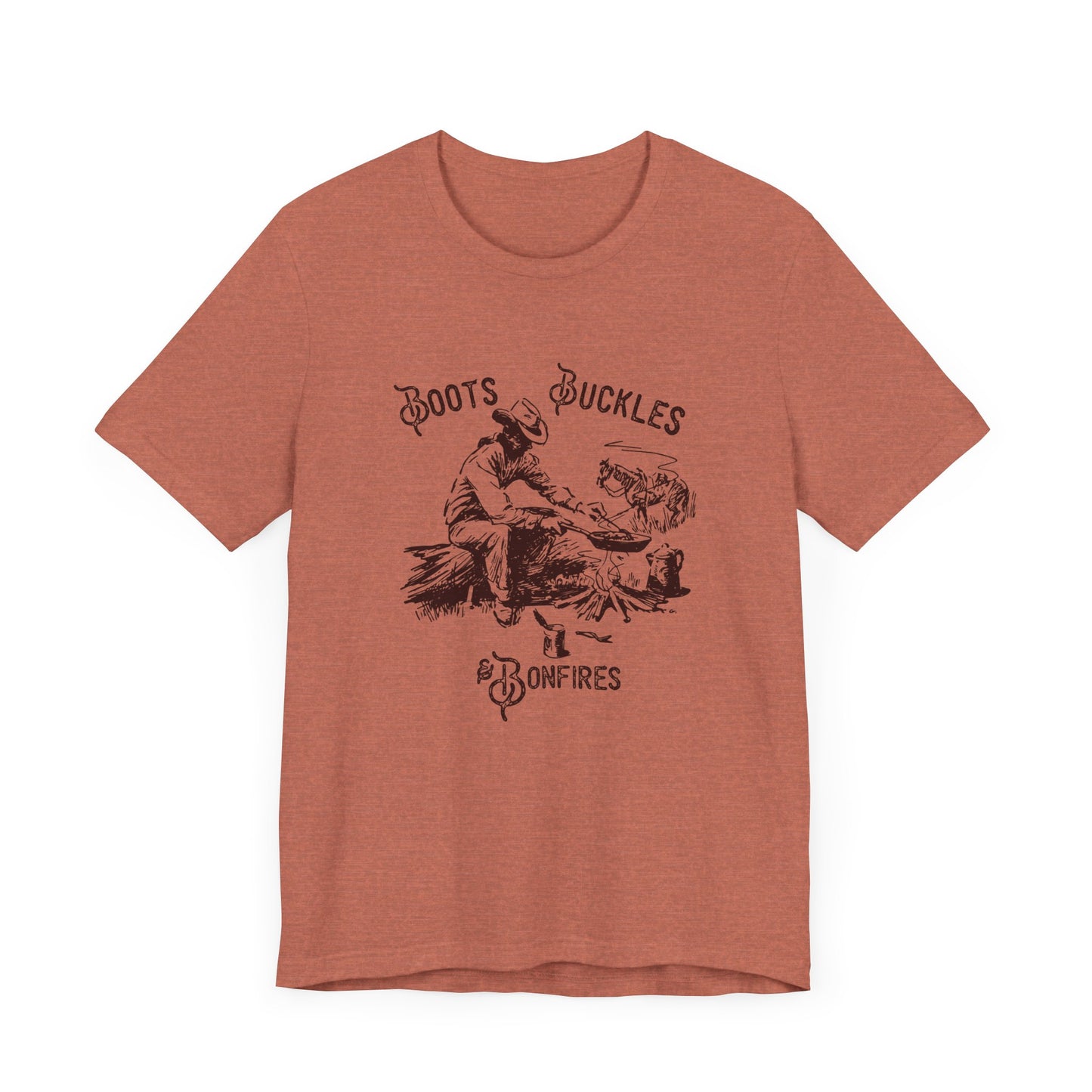 Boots, Buckles & Bonfires | Graphic Tee