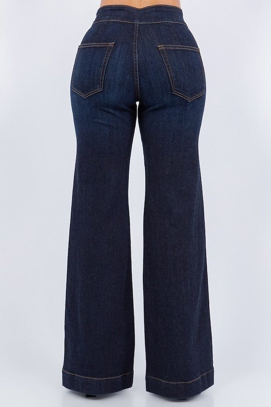Harley Wide Leg Jean - Inseam 32