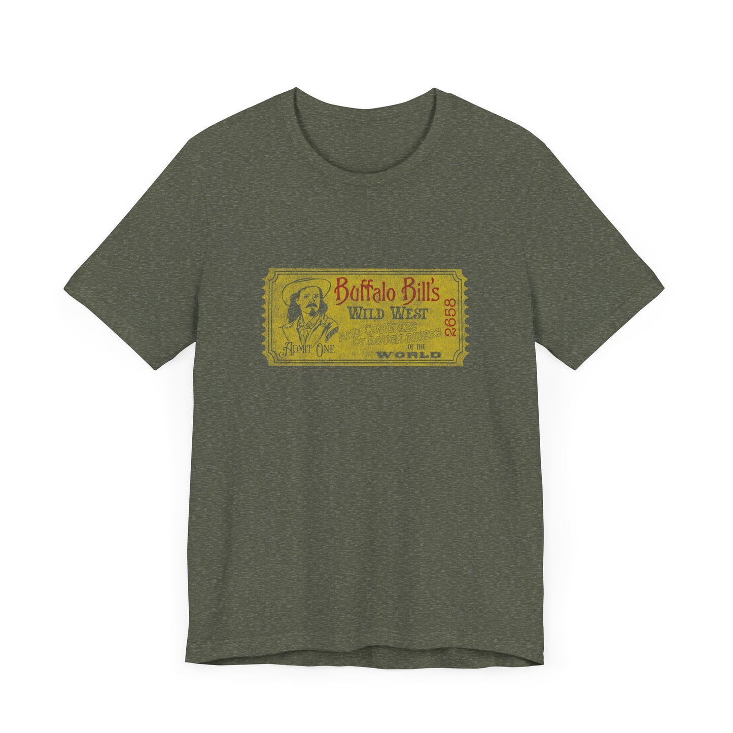 Buffalo Bill Ticket | Graphic Tees