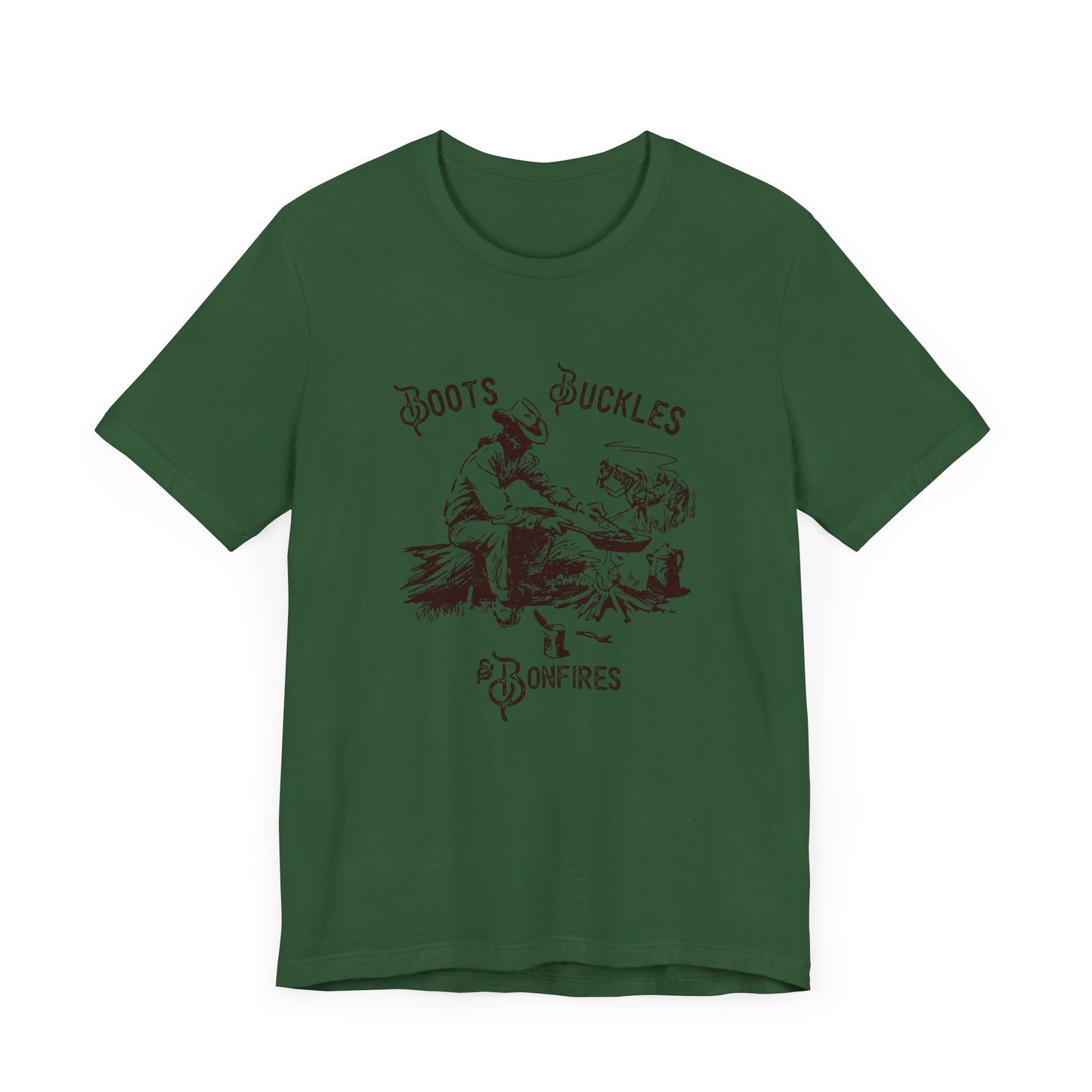 Boots, Buckles & Bonfires | Graphic Tee