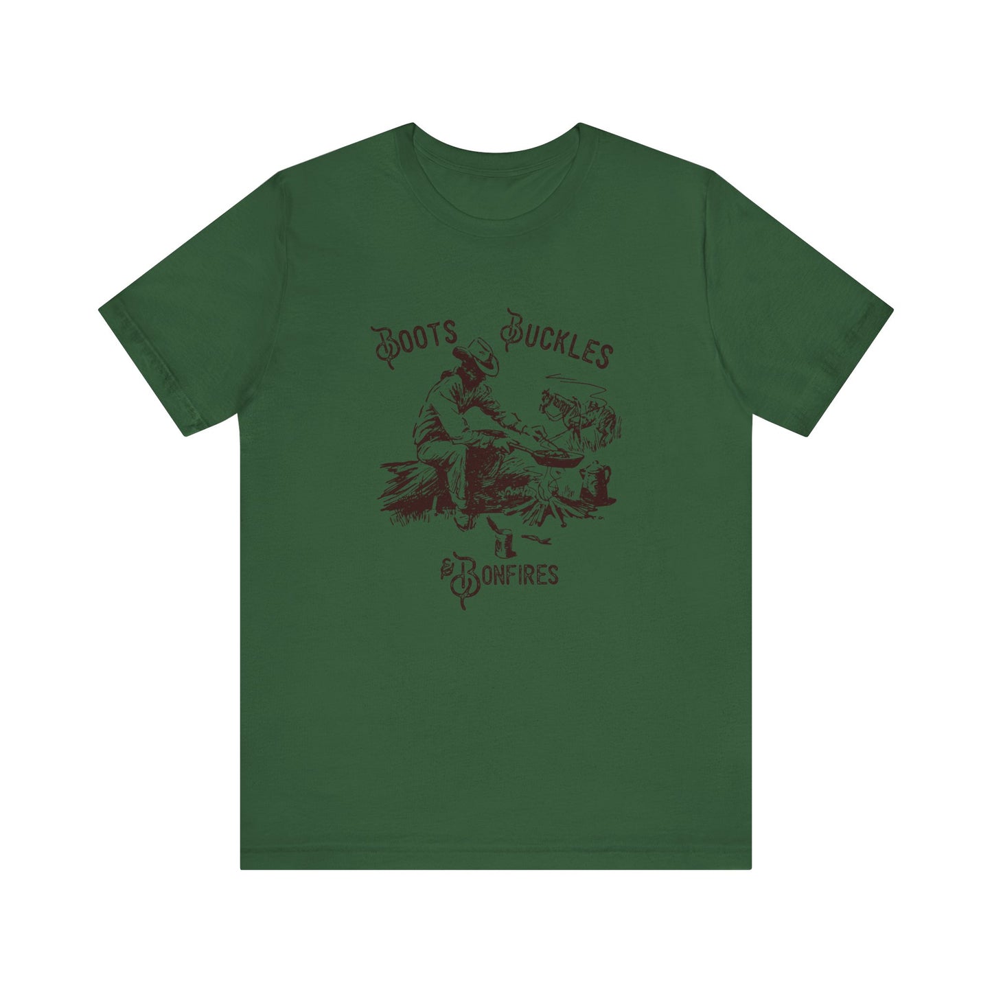 Boots, Buckles & Bonfires | Graphic Tee