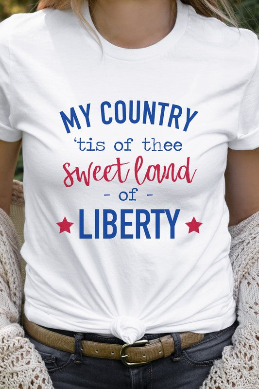 My Country Tis Of Thee | Graphic Tee