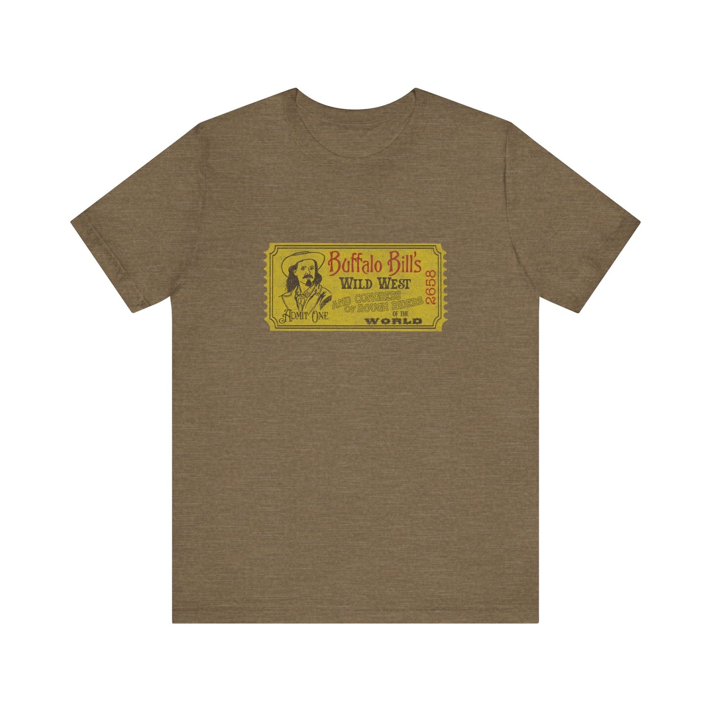 Buffalo Bill Ticket | Graphic Tees