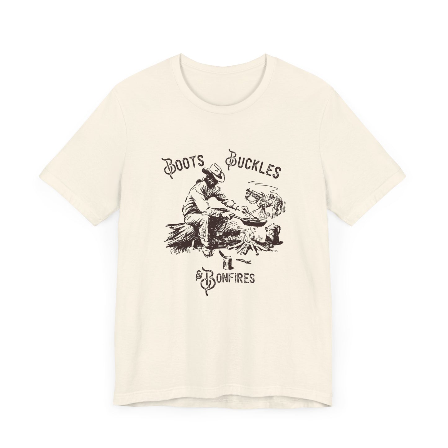 Boots, Buckles & Bonfires | Graphic Tee