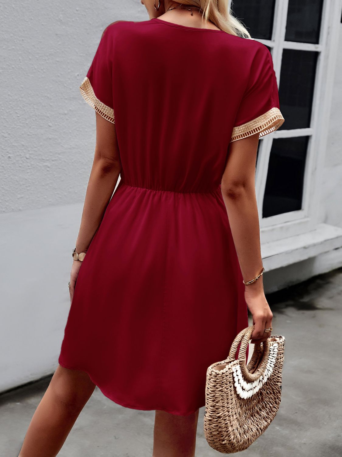 Devine V-Neck | Mini Dress