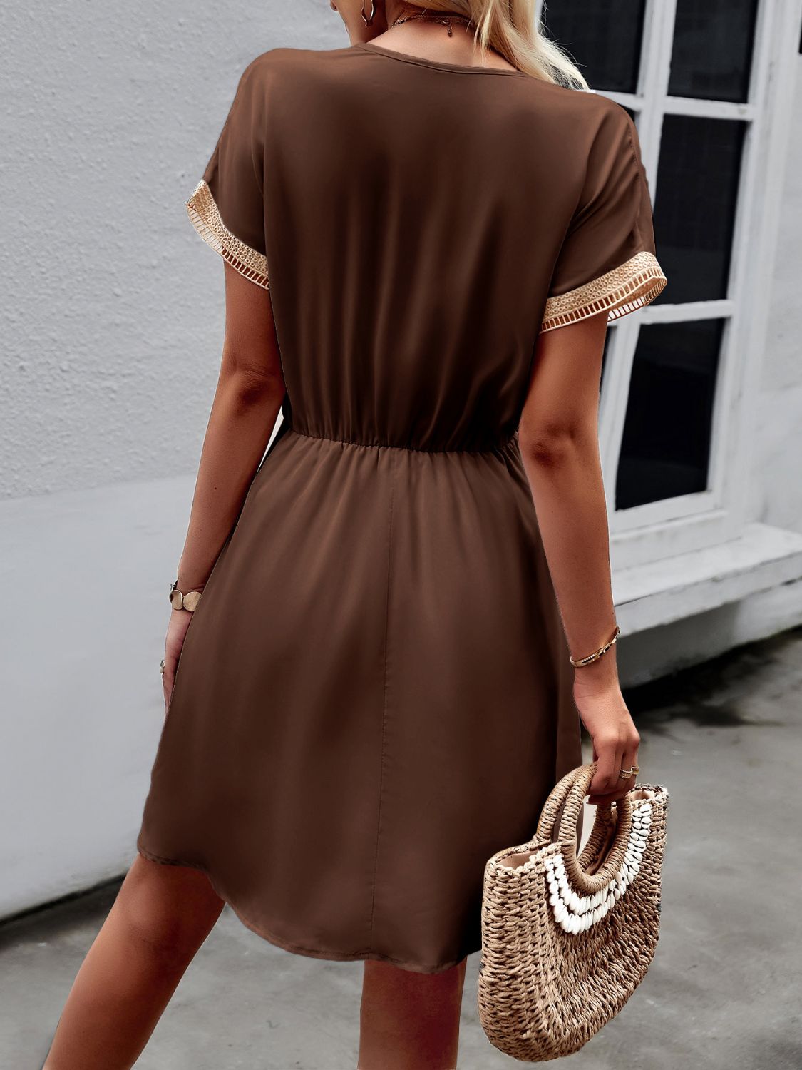 Devine V-Neck | Mini Dress