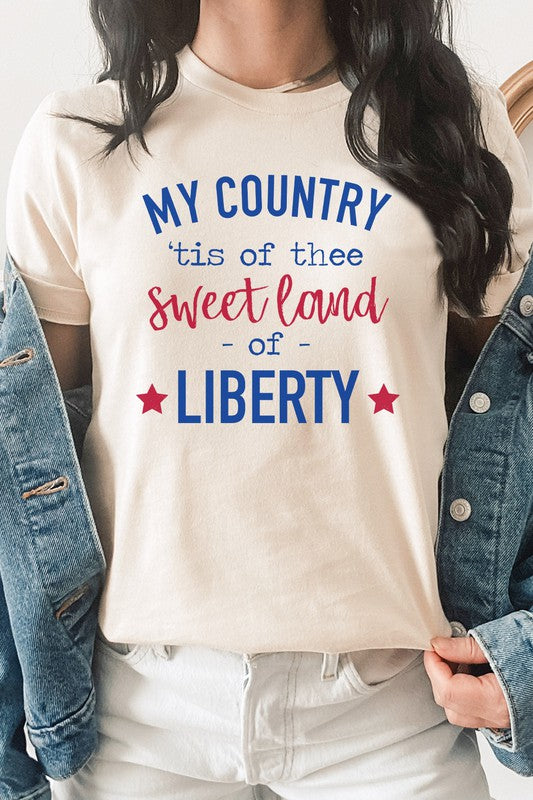 My Country Tis Of Thee | Graphic Tee