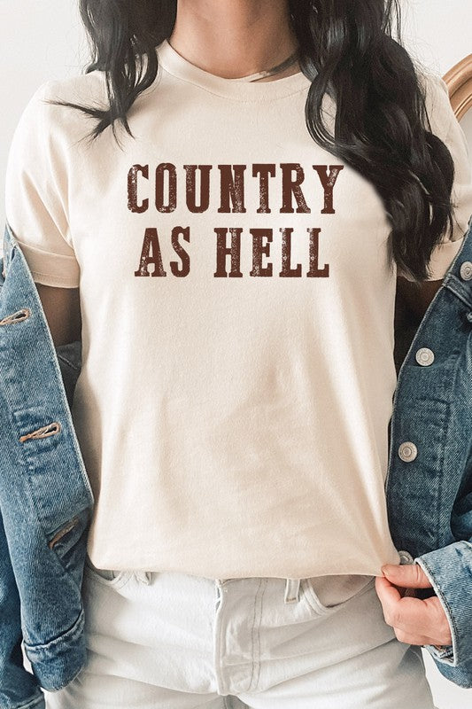 Country As Hell | Graphic Tee