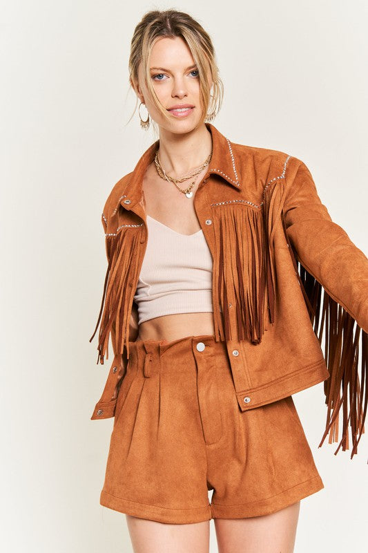 Fringe Studded | Jacket