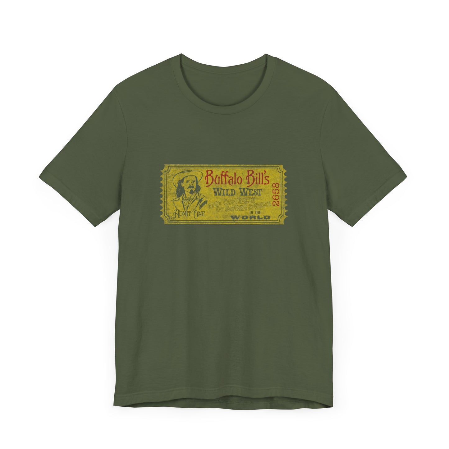 Buffalo Bill Ticket | Graphic Tees