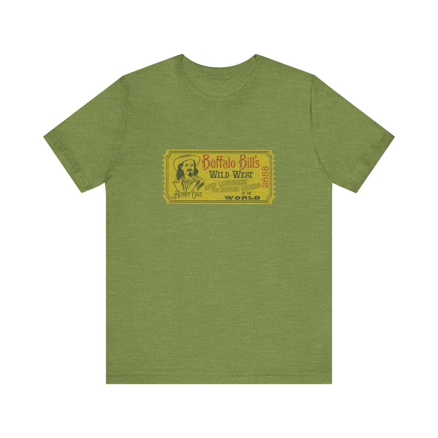 Buffalo Bill Ticket | Graphic Tees