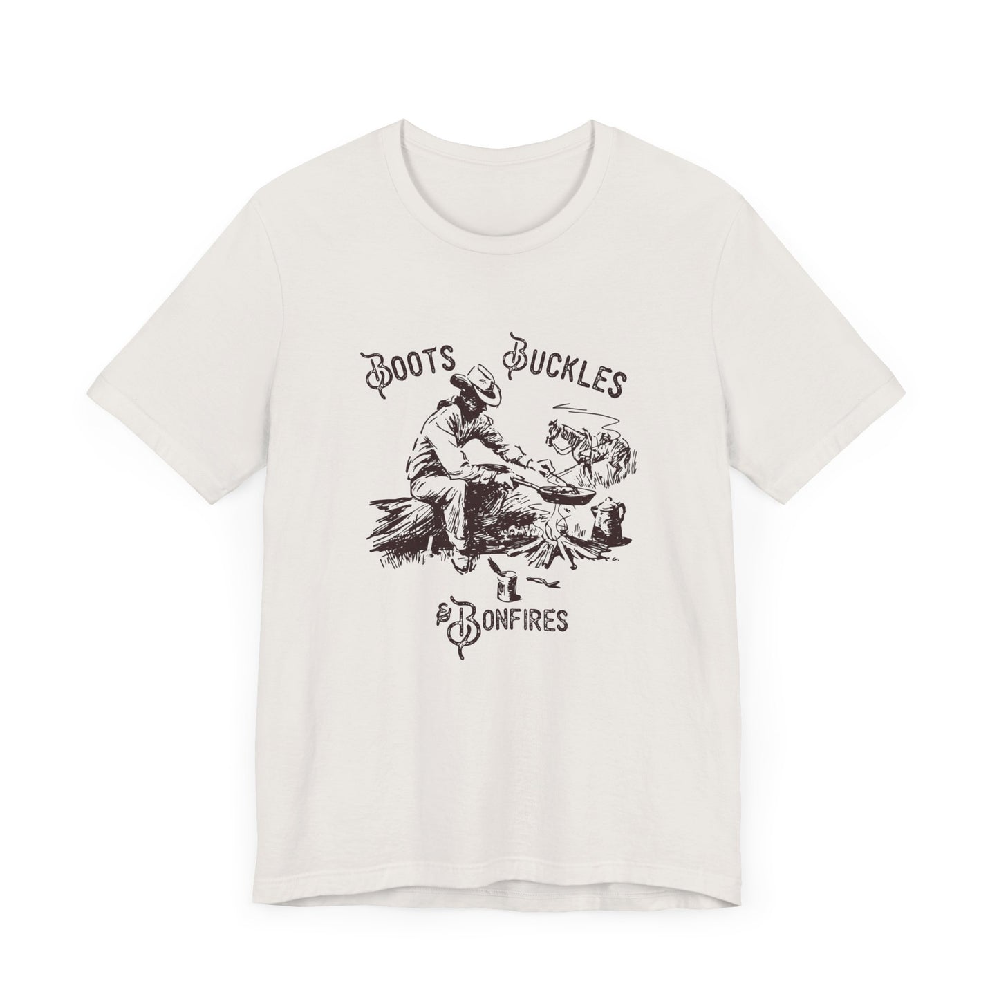 Boots, Buckles & Bonfires | Graphic Tee