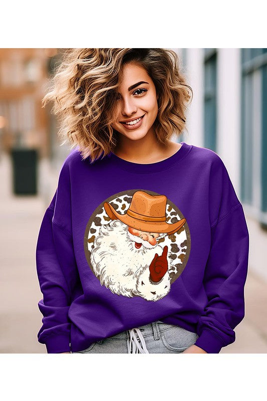 Cowboy Santa | Sweatshirt