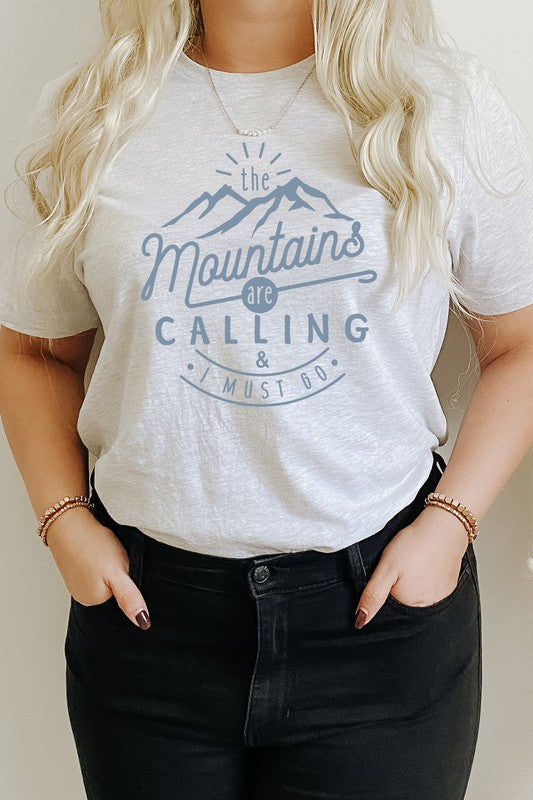 The Mountains Calling | Graphic Tee