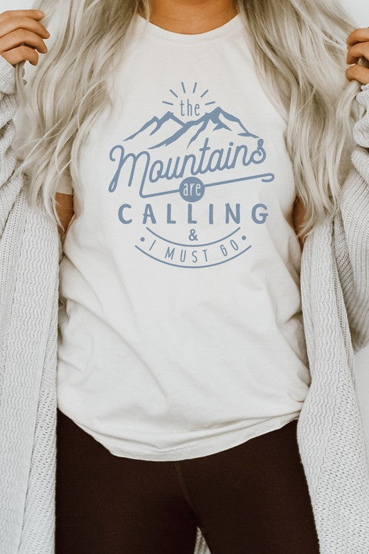 The Mountains Calling | Graphic Tee