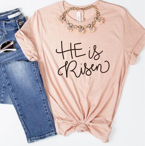He is Risen | Graphic Tee