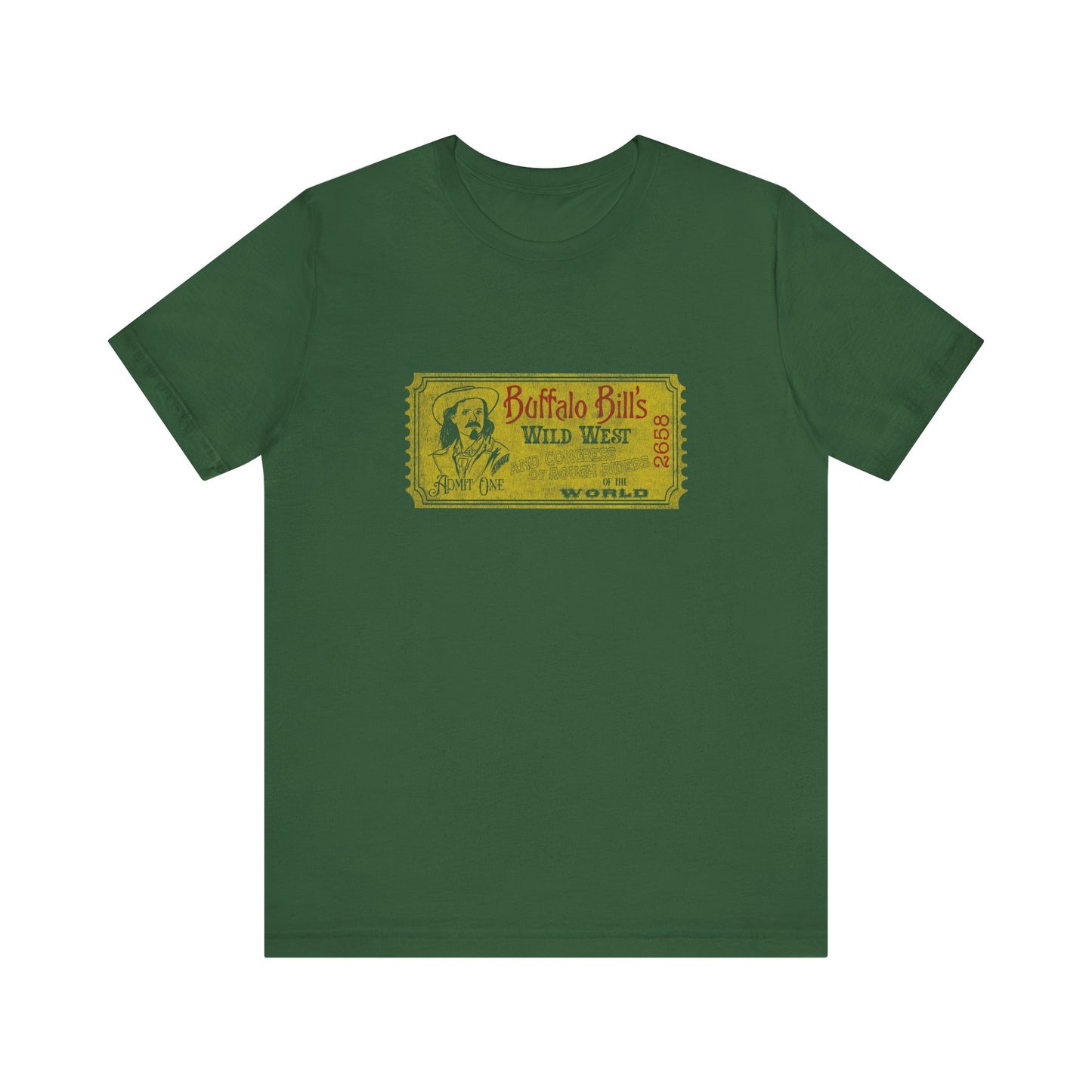 Buffalo Bill Ticket | Graphic Tees