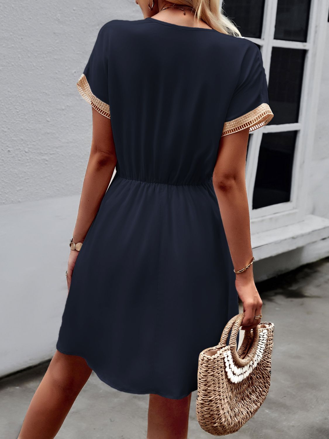 Devine V-Neck | Mini Dress