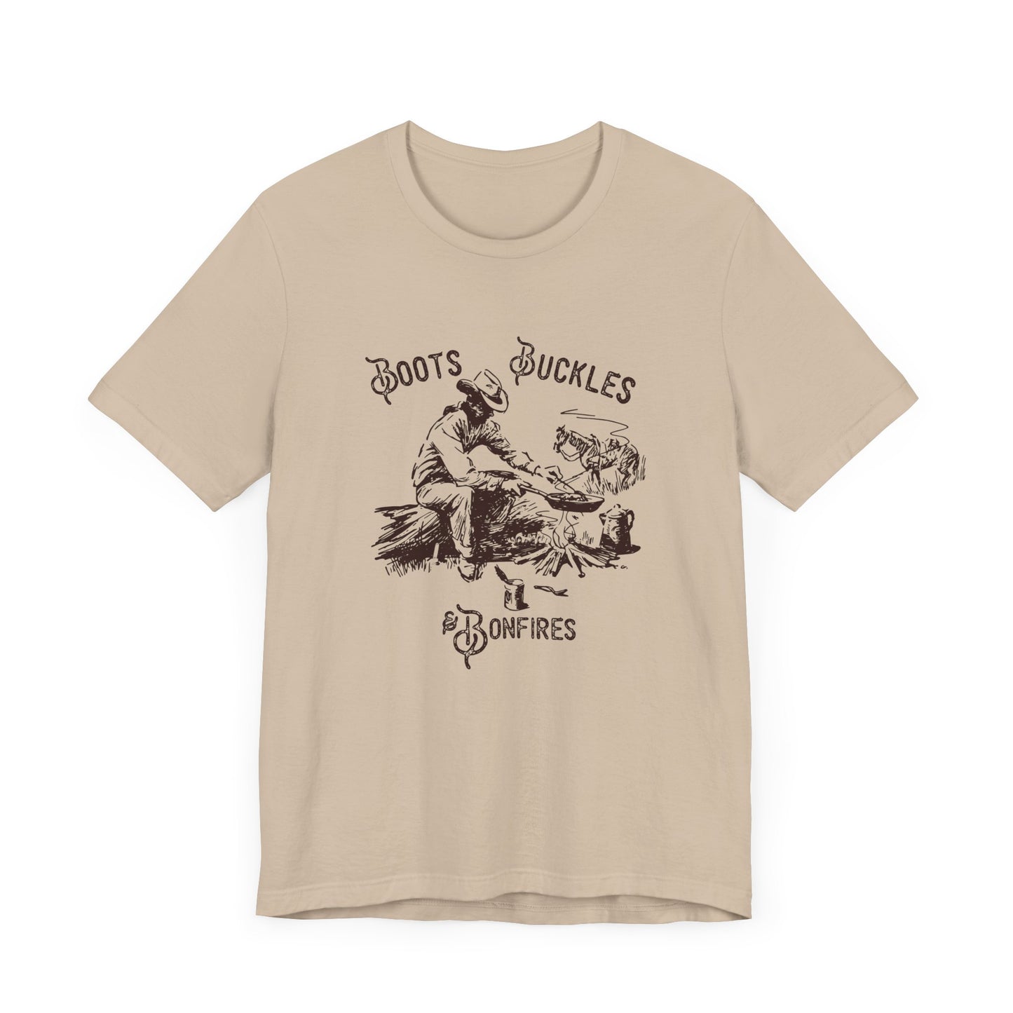 Boots, Buckles & Bonfires | Graphic Tee