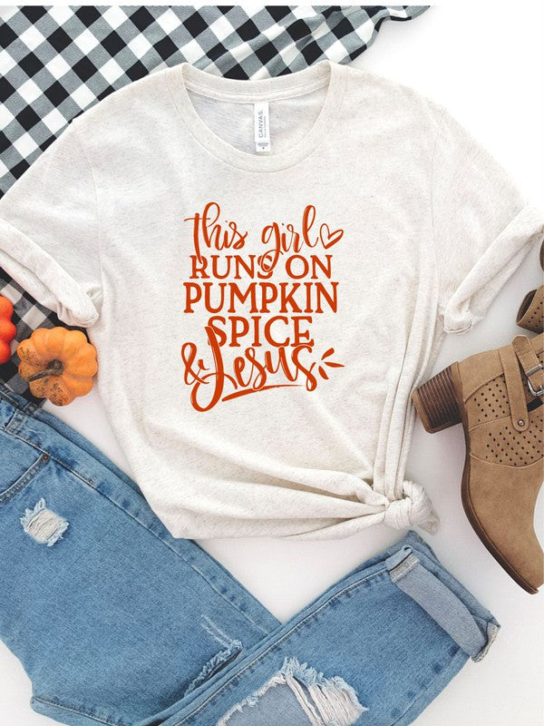 Pumpkin Spice & Jesus | Tee